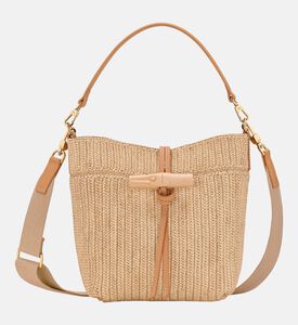 Longchamp Le Roseau Raffia Bucket Bag, Packshot View