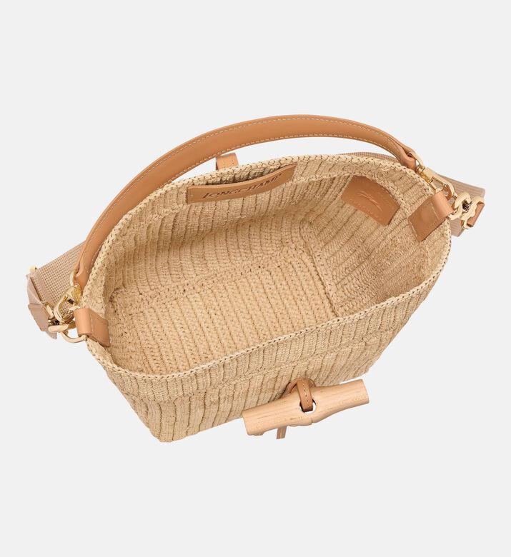 Longchamp Le Roseau Raffia Bucket Bag, Packshot View