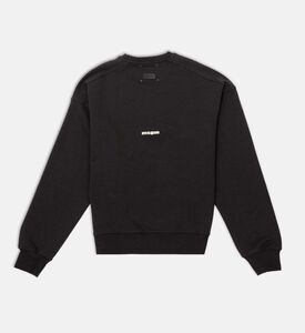 سويت شيرت غير رسمي بياقة دائرية وقصة عادية