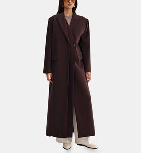 بليزر طويل الأكمام بصفي أزرار