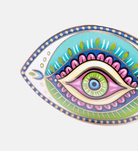 ديكور طاولة بشكل عين ملونة 20.32 سم