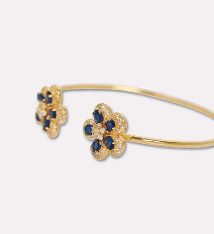 Raife Bangle Blue Flower, Packshot View