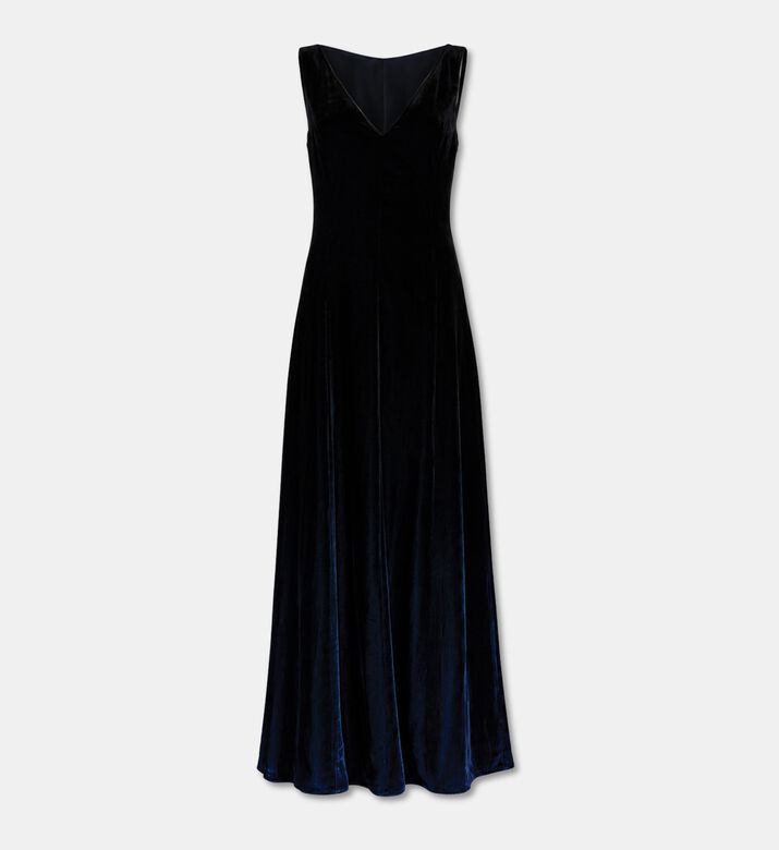 Momoni Andra Velvet Maxi Dress, Packshot View