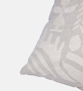 Home Deco and More Nalini Embroidered Throw Pillow 45x45 Cm, Packshot View