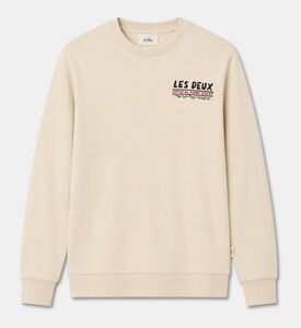 Les Deux Logo Long-sleeve Sweatshirt, Packshot View