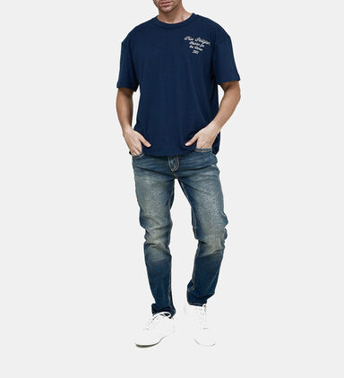 Cotton Slim-fit Denim Pants
