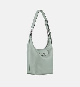 حقيبة كتف بجلد البقر