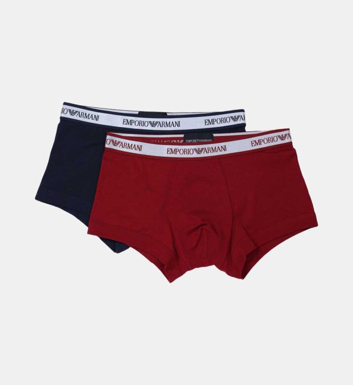 Logo Motif Knit Trunk 2-pack Set