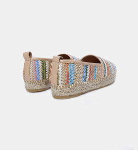 حذاء إسبادريل مقنب متعدد الألوان