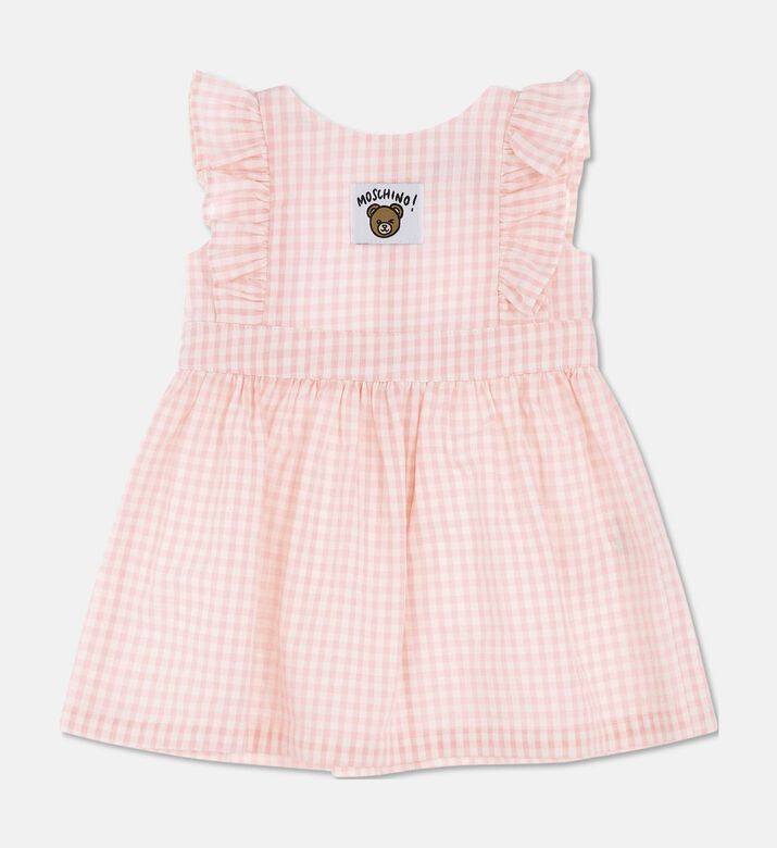 Moschino BKT Gingham Ruffle Trim Sun Dress, Packshot View