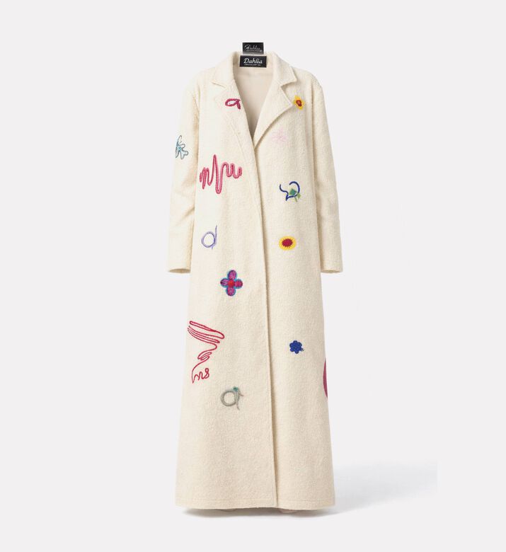 Dalia Al Azem Abaya Canvas, Packshot View