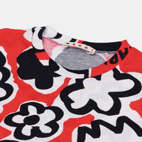 Cotton All-over Blossom Long-sleeve T-shirt