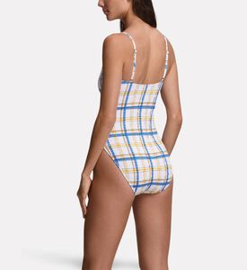 Polo by Ralph Lauren Scoop Neck One-piece Swimsuit, Model View