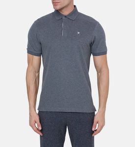 Mock Neck Brushed Pique Gilet