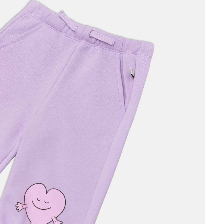 Heart-patch Jogger Pants