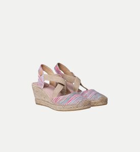 Toni Pons Saba-rg Multicolored Fabric High-wedge Espadrille, Packshot View