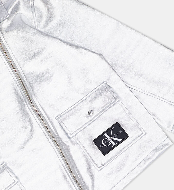 Jersey Metallic-effect Logo Jacket Jersey Metallic-effect Logo Jacket