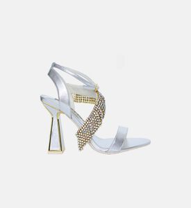 Mila Metallic Leather Sandals