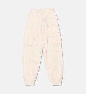 La Mia Bambina Pant, Ecru, 10y, Packshot View