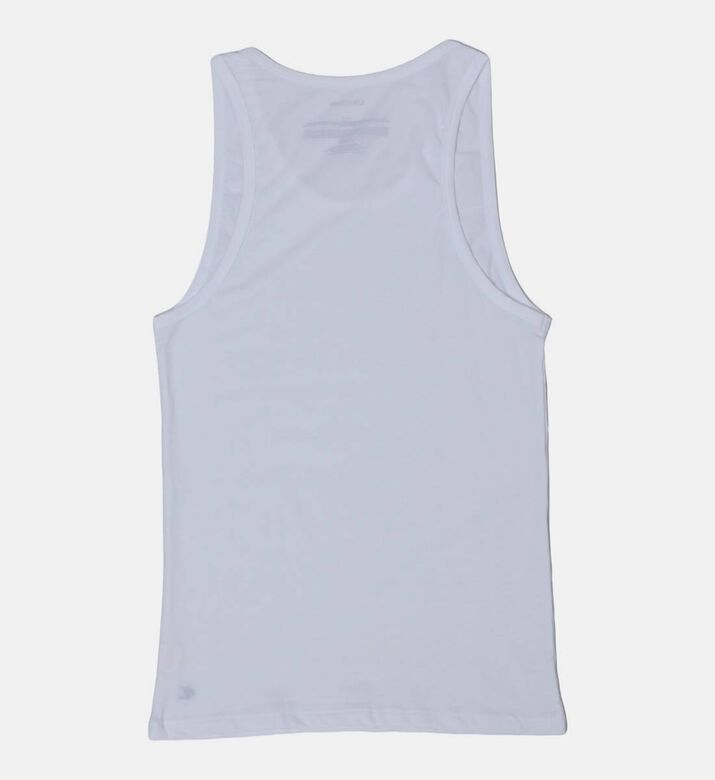 Calvin Klein Logo-embroidery 3-pack Tank Top, White, Xxl, Packshot View