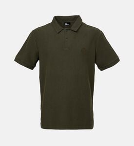 Embroidered Logo-detail Short-sleeve Polo Shirt Embroidered Logo-detail Short-sleeve Polo Shirt