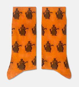 Sikasok Dallah Coffee Long Women Socks, Packshot View