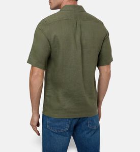 Samsoe Short-sleeve Button-up Shirt, Model View