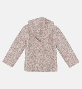 Jules and Juliette Paris All-over Floral-print Hooded Jacket, Packshot View