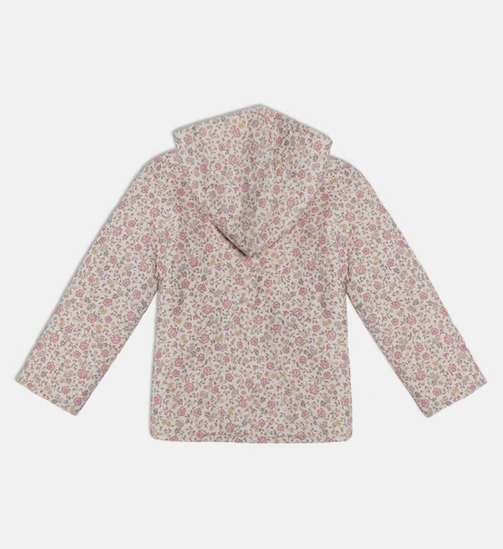 Jules and Juliette Paris All-over Floral-print Hooded Jacket, Packshot View