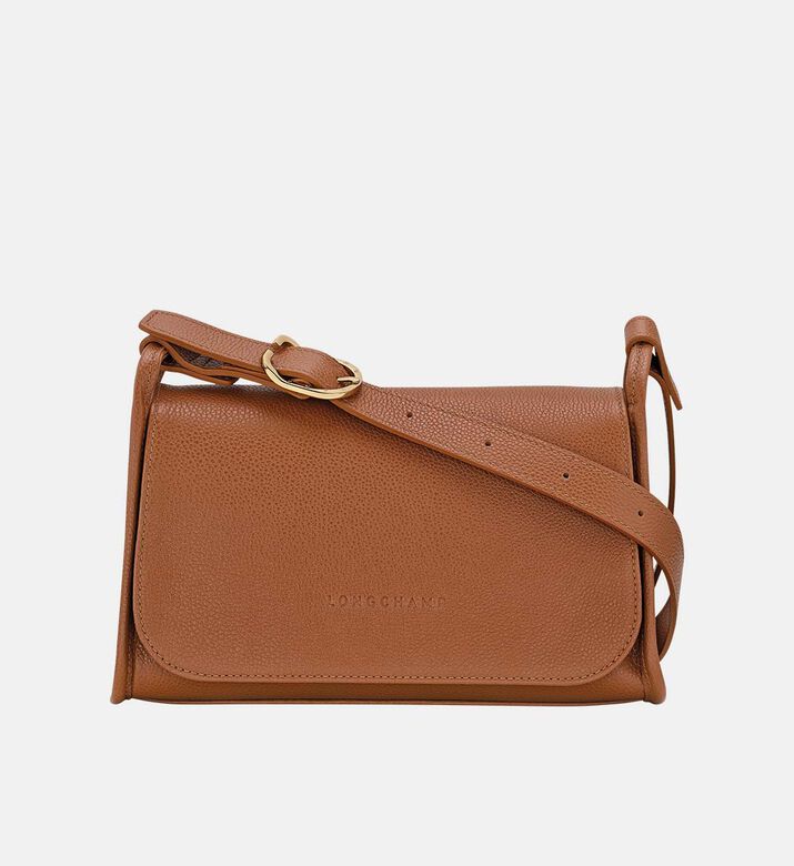 Leather Crossbody Flap Bag