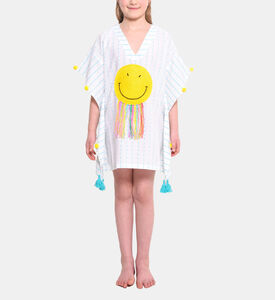 بونشو الشاطئ بوجه مبتسم كبير