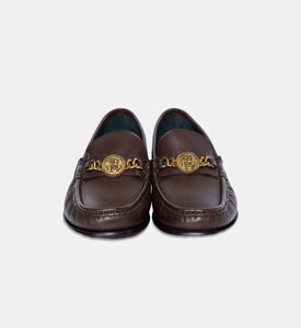 Chain-embellished Loafers