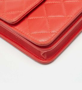 Chanel Chanel Quilted Leather Classic Wallet On Chain Preowned, Packshot View