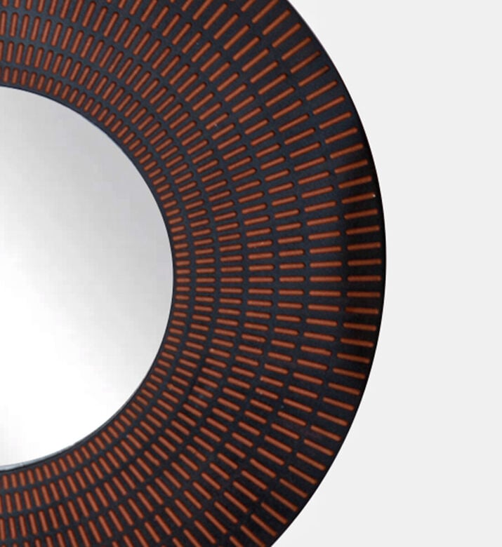 Home Deco and More Round Natural Mirror, Packshot View Home Deco and More Round Natural Mirror, Packshot View