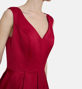 Gathered Detail Long Dress