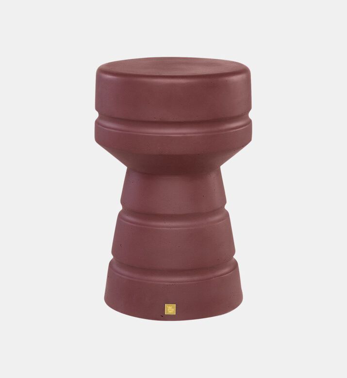Versmissen Pawn Glass Fiber Concrete Stool, Packshot View
