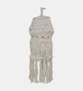 Home Deco and More Loopine Natural Cotton Macrame Chandelier, Packshot View