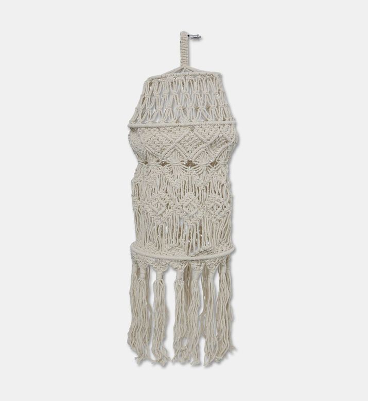 Home Deco and More Loopine Natural Cotton Macrame Chandelier, Packshot View