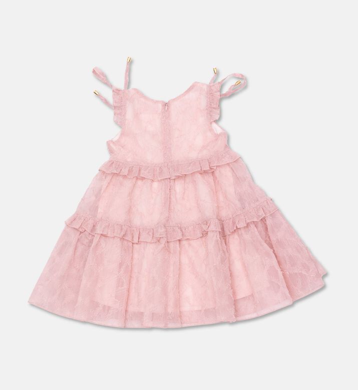 Poca and Poca Bow Shoulder Flared Dress, Packshot View