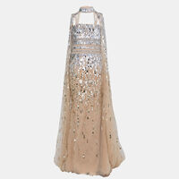Sleeve Cape Floor-length Dress