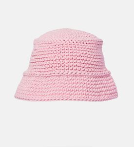 Cotton Knitted Bucket Hat