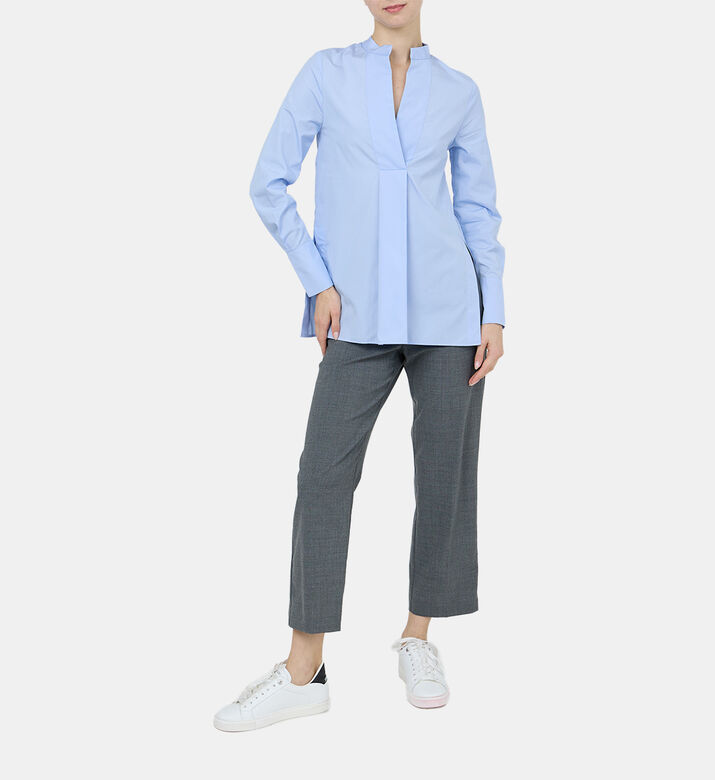 Cotton V-neck Shirt