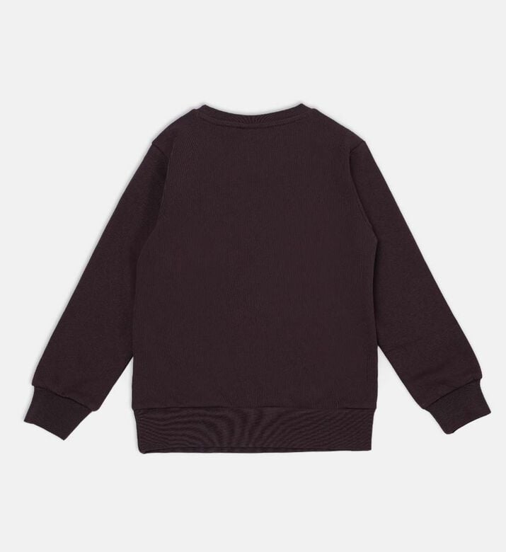 Champion Embroidered Logo-detail Sweatshirt, Burgundy, Xs, Packshot View Champion Embroidered Logo-detail Sweatshirt, Burgundy, Xs, Packshot View