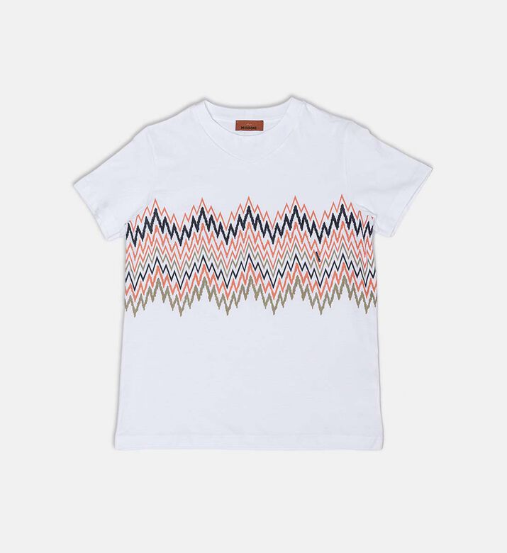 Cotton Jersey Crewneck T-shirt