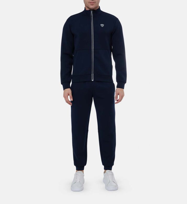 Zip-fastening Long-sleeve Set