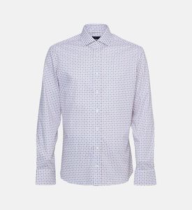 Foulard Print Long Sleeve Shirt