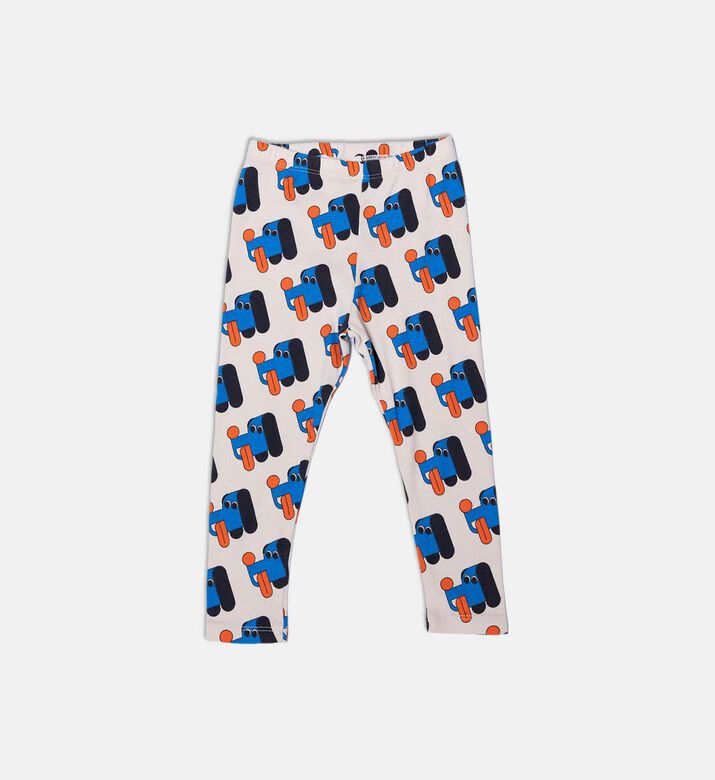 Bobo Choses All-over Dogs Pattern Elasticated Waistband Leggings, Packshot View
