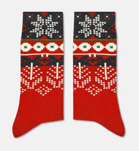 Sikasok Christmas Crochet Long Men Socks, Packshot View