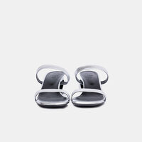 Open-toe Block Heel Mules