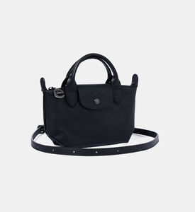 Longchamp Le Pliage Xtra Cowhide Leather Handbag, Black, Packshot View